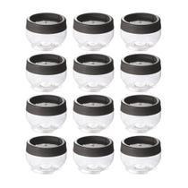 Kit 12 Potes Gire e Trave Organizadores Empilháveis com Rosca 155ml Plasútil para Temperos objetos Kit 12 Potes Gire e Trave Organizadores Empilháveis com Rosca 155ml Plasútil para Temperos objetos