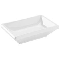 Kit 12 Potes Melamina Branco 25ml De Molho Shoyu Para Sushi Molheiras