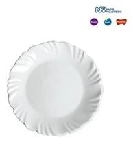 Kit 12 Pratos De Sobremesa Duralex Opaline Pétala - Nadir