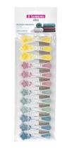 Kit 12 Pregadores De Roupa Prendedor Flores Plástico Sanremo