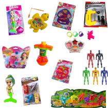 kit 12 prendas festa junina para pescaria brinquedos infantil prêmio doação boneca carrinho para barraquinha - shopmanu