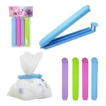 Kit 12 Prendedores de embalagens lacres clip de sacos sacolas veda para fechar reutilizável Kit 12 Prendedores de embalagens lacres clip de sacos sacolas veda para fechar reutilizável