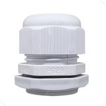 Kit 12 Prensa Cabo Pg29 1pol Ip68 Cor Cinza - Nylon