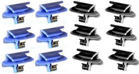 kit 12 Presilha da coluna soleira Meriva Zafira Astra Vectra cruze