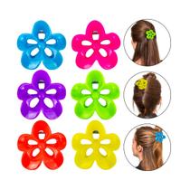 Kit 12 Presilha Prendedor Acessório Cabelo Flor Multicolor
