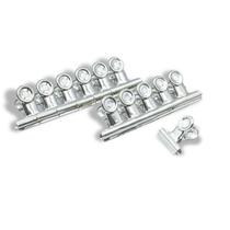 Kit 12 Presilhas Curvatura C Unhas de Gel Fibra Acrygel 22mm