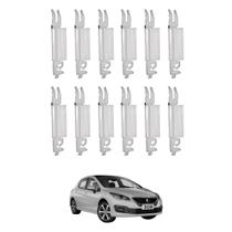 Kit 12 Presilhas Fixação Moldura Parabrisa Peugeot 308 408