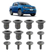 Kit 12 Presilhas Grampo Lameiro Dianteiro Amarok 2012 A 2021 Kit 12 Presilhas Grampo Lameiro Dianteiro Amarok 2012 A 2021