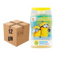 Kit 12 Protetor Solar Kids Minions Fps 30 120ml - Nutriex