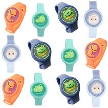 kit 12 Pulseira Repelente Infantil Anti Mosquitos Dengue Pernilongo pisca proteção para criança bebê kit 12 Pulseira Repelente Infantil Anti Mosquitos Dengue Pernilongo pisca proteção para criança bebê
