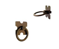 Kit 12 Puxador Argola Ouro Velho Para Móveis Gaveta Armário Kit 12 Puxador Argola Ouro Velho Para Móveis Gaveta Armário