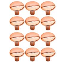 Kit 12 Puxador Ponto Girare Cobre 22mm Para Gavetas De Móveis Kit 12 Puxador Ponto Girare Cobre 22mm Para Gavetas De Móveis
