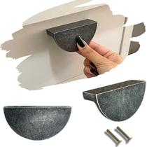 Kit 12 Puxadores Modelo Concha p/ Móveis de Alta Qualidade Kit 12 Puxadores Modelo Concha p/ Móveis de Alta Qualidade