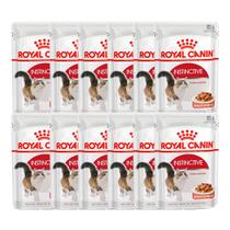 Kit 12 Ração Royal Canin Gatos Instinctive Sachê 85g