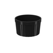 Kit 12 Ramekin Uno 150ml Coza- Preto