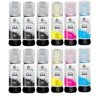 Kit 12 refil original de uso 544 compativel l 3110 l3 210 l3 250 seladas lacradas, produto novo Kit 12 refil original de uso 544 compativel l 3110 l3 210 l3 250 seladas lacradas, produto novo