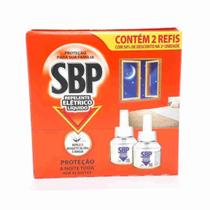 Kit 12 Refil Repelente Liquido Sbp 45 Noites Elétrico 35Ml