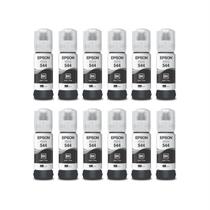 Kit 12 Refil Tinta Para T544 L3110 L3250 L3150 Preto Kit 12 Refil Tinta Para T544 L3110 L3250 L3150 Preto