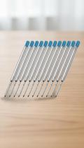 Kit 12 Refis Caneta Esferográfica Metal Ponta 1mm Kit 12 Refis Caneta Esferográfica Metal Ponta 1mm