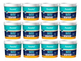 Kit 12 Rejunte Epóxi Piscinas Sauna 1kg Portokoll Azul Cobalto Kit 12 Rejunte Epóxi Piscinas Sauna 1kg Portokoll Azul Cobalto