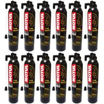 Kit 12 Reparadores Instantâneos Vacina Socorro de Pneu Furado Motul P3 Tyre Repair