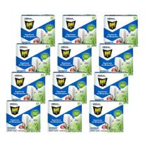 Kit 12 Repelente Elétrico Raid + Refil 45 Noites 25ml