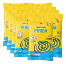Kit 12 Repelente Espiral Pirisa 120 Unidades