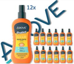 kit 12 repelente spray corporal contra insetos 200ml above kit 12 repelente spray corporal contra insetos 200ml above