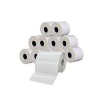 Kit 12 Rolos de Etiqueta Adesiva Couchê 60mmX40mmX01