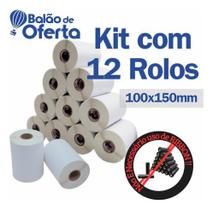 Kit 12 Rolos Etiqueta Higipack Kit 12 Rolos Etiqueta Higipack