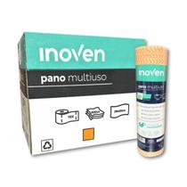 Kit 12 Rolos Pano Multiuso Limpeza Higiene Tipo Perfex Picotado Resistente 28x50cm Kit 12 Rolos Pano Multiuso Limpeza Higiene Tipo Perfex Picotado Resistente 28x50cm