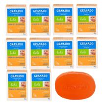 Kit 12 Sabonete Bebe Granado Infantil Glicerina Extrato de Camomila Relaxante Base Vegetal 90g Kit 12 Sabonete Bebe Granado Infantil Glicerina Extrato de Camomila Relaxante Base Vegetal 90g