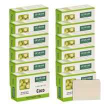 Kit 12 Sabonete de Coco Granado em Barra para Pele Mista e Oleosa 100g