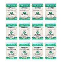 Kit 12 Sabonete Granado Glicerina Terrapeutics Chá Branco 90g cada.