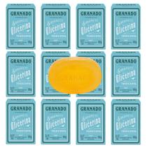 Kit 12 Sabonete Phebo Granado Glicerina Tradicional Vegetal Natural Emoliente em Barra 100g