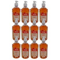 Kit 12 Sabonete Pitanga Damasco Corpo e Mãos 500ML - Pepilon