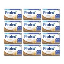 Kit 12 Sabonetes em Barras Protex Aveia + Prebiótico 85g