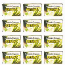 Kit 12 Sabonetes Naturais de Pepino 90g Aroeira Limpeza Suave e Refrescante para Corpo e Rosto Kit 12 Sabonetes Naturais de Pepino 90g Aroeira Limpeza Suave e Refrescante para Corpo e Rosto