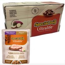 Kit 12 Sachês Frango Special Dog Cão Adulto 100g Ultralife
