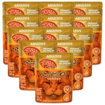 Kit 12 Sachês Special Cat Adulto Frango 85g