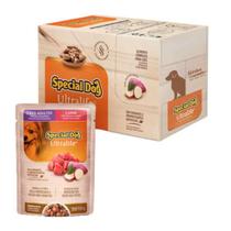 Kit 12 Sachês Special Dog Adulto Raças Pequenas Sabor Carne com Batata-Doce Kit 12 Sachês Special Dog Adulto Raças Pequenas Sabor Carne com Batata-Doce