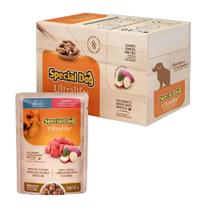 Kit 12 Sachês Special Dog Ultraflife Cão Sênior Carne 100g