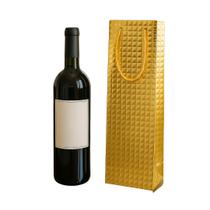 Kit 12 Sacola Para Garrafas de Vinho Com Alça -Embalagem Para Presente
