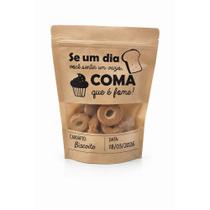 Kit 12 sacos zip kraft 26x18cm embalagem para alimentos com visor e escrita personalizada com fecho Kit 12 sacos zip kraft 26x18cm embalagem para alimentos com visor e escrita personalizada com fecho