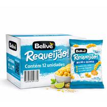 Kit 12 Salgadinho BELIVE S/ Gluten Sabor Requeijão 25g Kit 12 Salgadinho BELIVE S/ Gluten Sabor Requeijão 25g