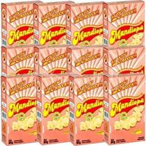 Kit 12 Salgadinho Mandiopã Sabor Camarão 80g Cada Kit 12 Salgadinho Mandiopã Sabor Camarão 80g Cada