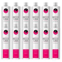 Kit 12 Selagem Orgânica Profissional Belle Liss Imabelle 1L