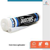 Kit 12 Silicone Vedação Veda Pia Louça Preto 280g