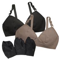 Kit 12 Soutien Plus Size Sem Bojo Alça Larga Adulto Algodão Kit 12 Soutien Plus Size Sem Bojo Alça Larga Adulto Algodão