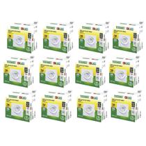 Kit 12 Spot Led Embutir 7w Banheiro 3000k Direcionavel
